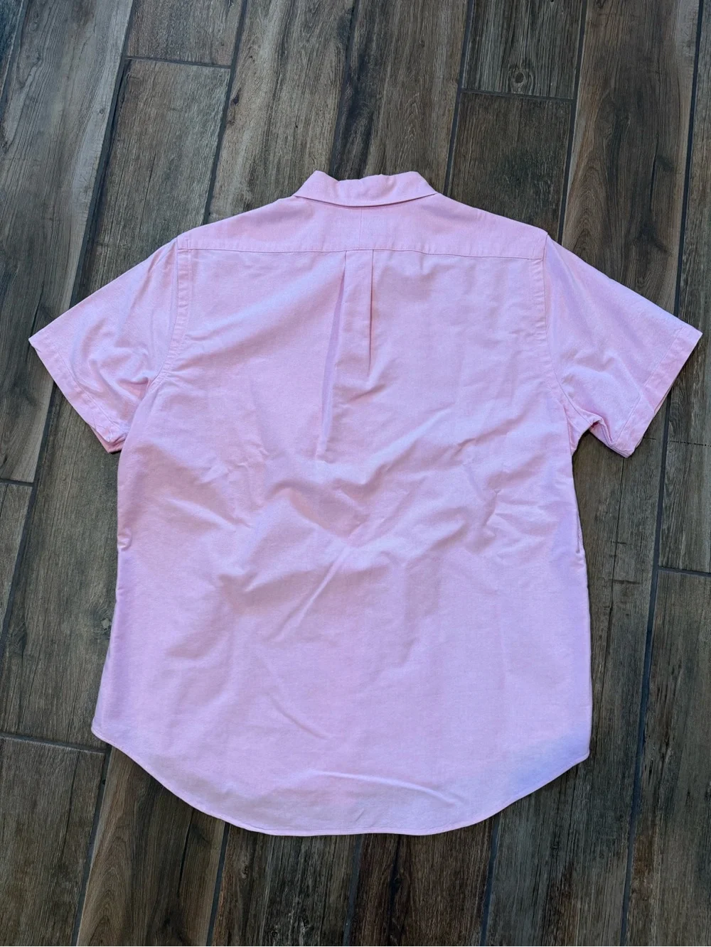 Polo by Ralph Lauren Pale Pink Short-Sleeve Button-Down Shirt